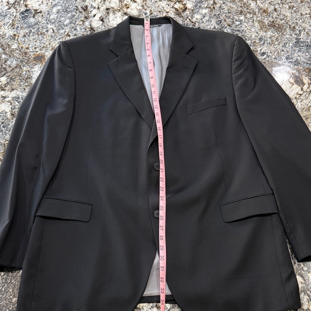 Jack Victor - Elegant Men's Black Suit Jacket - 42 R